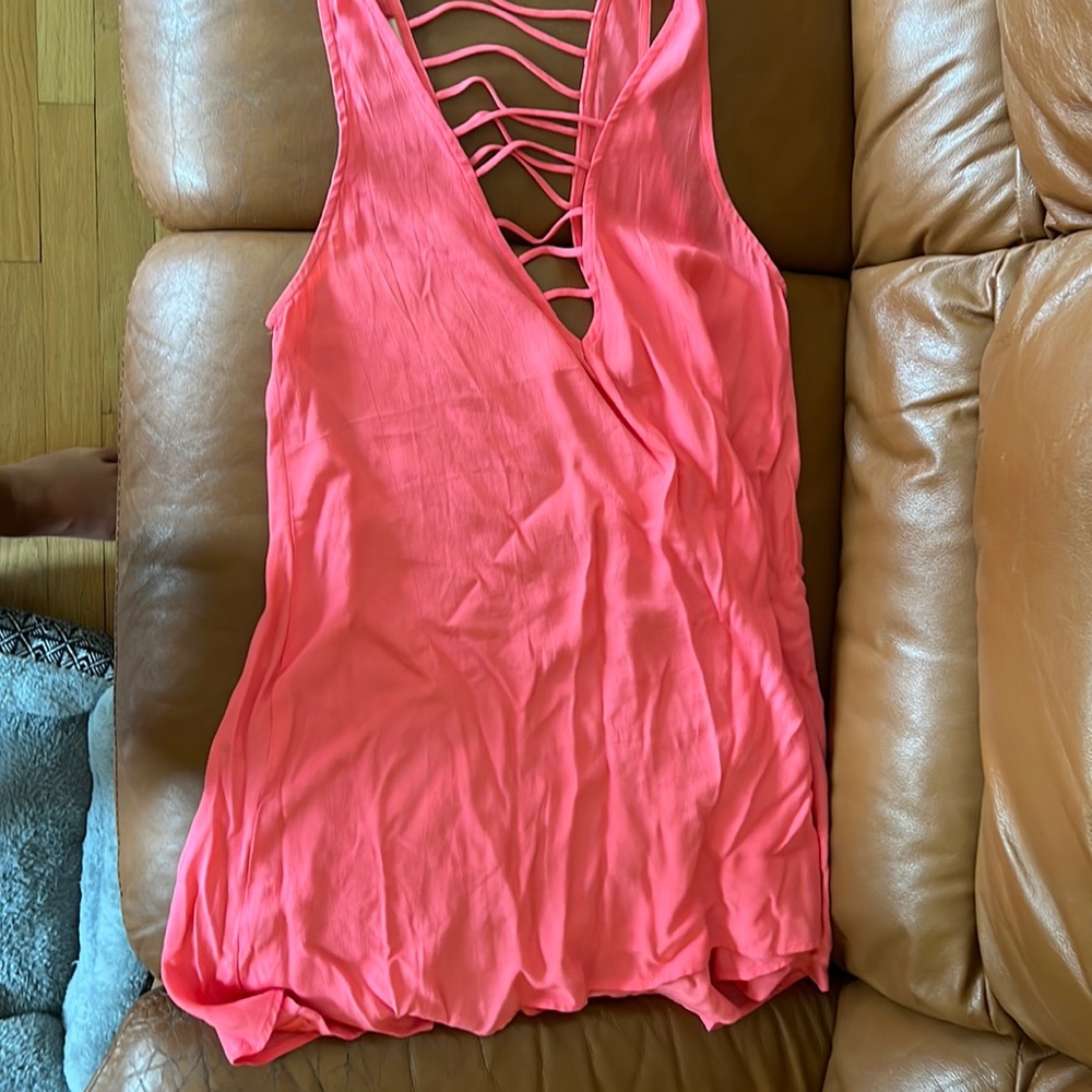 Pink dress from Lucy love size small never worn